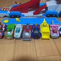 パウパトローラー　パウパトビークル　9台セットの画像