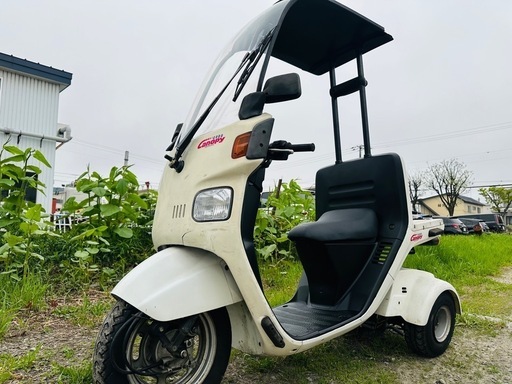 激安ジャイロキャノピー入荷しました！　北海道　ホンダ　ジャイロキャノピー　走行少ない！エンジン良好！バッテリー新品