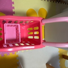 子供カートと買い物箱