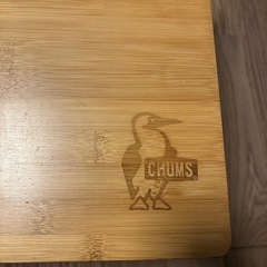 チャムス　バンブーテーブル&ハードケースの画像