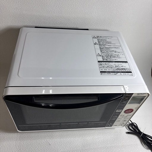 【超美品】 日立  オーブンレンジ MRO-S1KS 2020年製 ホワイト HITACHI