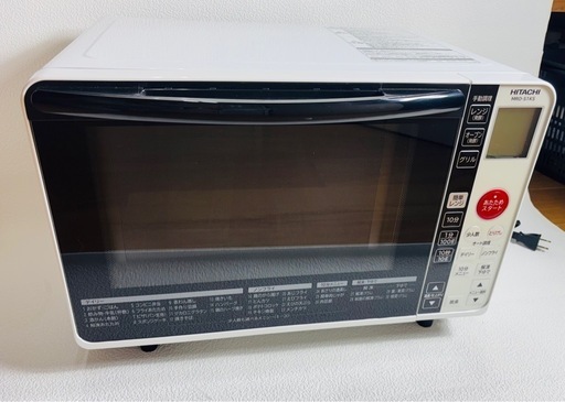 【超美品】 日立  オーブンレンジ MRO-S1KS 2020年製 ホワイト HITACHI