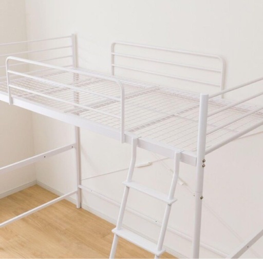 品 ニトリ スチールハイベッド(ロフトベッド)