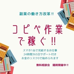 時間や場所を選ばない完全在宅でのサブワーク