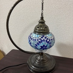アンティーク風 トルコランプ　ハンドメイドの画像