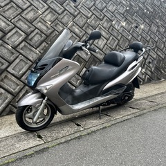 値下げ！ヤマハマジェスティ125FIリアキャリア付きの画像