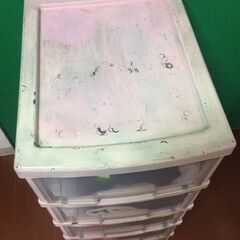 【無料】プラスチックケース（5段引き出しつき）の画像