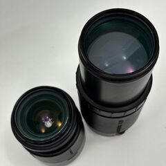 TAMRON AF28-80mm F3.5 LD70-300mm F4 for Canon　2本セット◆取りに来て頂ける方♪の画像