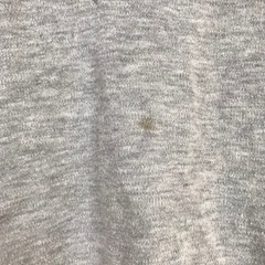 ドット白　長袖グレー　トップスの画像
