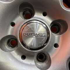 DUFACT 社外ホイール 16インチ 4本 6J4HPCD100+42 ライズ ロッキー等　(VHD501) の画像