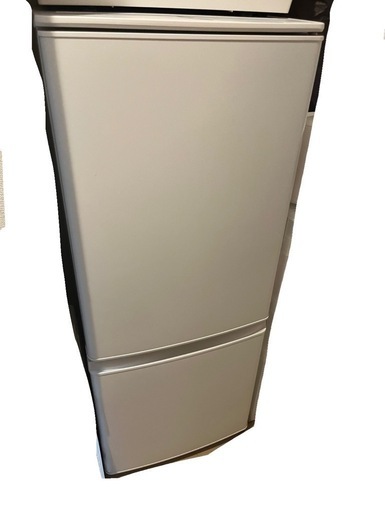 三菱 146L 冷凍冷蔵庫 MR-P15-W