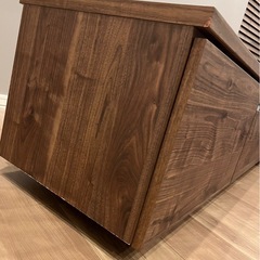 ウォールナット　テレビボードの画像