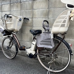 【前後3人乗り】ブリジストン 電動アシスト自転車 アンジェリーノ...