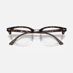 【美品】Ray•Ban®︎ CLUBMASTER ダークハバナの画像