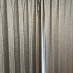 【美品】【ニトリ 遮光カーテン】おしゃれなモカグレー 178×100 2枚組の画像