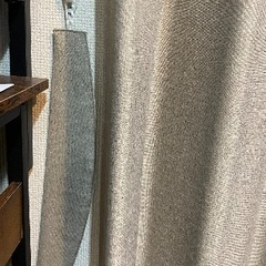 【美品】【ニトリ 遮光カーテン】おしゃれなモカグレー 178×100 2枚組の画像