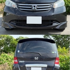 車体価格198,000円‼️  H22年  gb3 フリード　8人乗り　ナビ付き　リアシートモニター　 車検令和7年11月28日までの画像