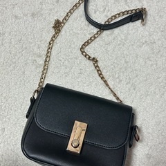 GRL 黒のショルダーバッグの画像