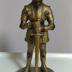 甲冑騎士の卓上ライター　オイルライター　ヴィンテージ品