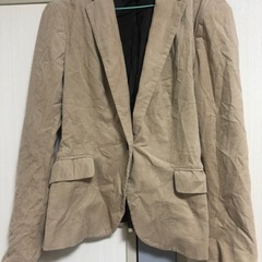ZARAベーシック　ベージュジャケット