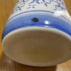 未使用 陶器 傘立ての画像