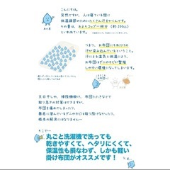 【新品未使用】春夏用肌掛け布団 セミダブル 洗濯可の画像