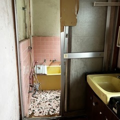 引違いアルミサッシ、ガラス差し上げます。