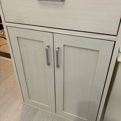 収納家具　収納棚　ホワイトウッド