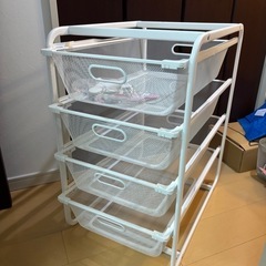 IKEA 廃盤品　ALGOT セット　収納　まとめ売り 直接引取で☆IKEA イケア ALGOT アルゴート 3個セット☆引き出し