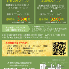 無農薬よもぎ蒸しと高濃度水素吸入サロン - 大阪市