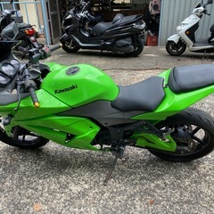 ninja 250R⭐️ライムグリーン⭐️すぐ乗れます❣️の画像