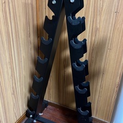 トレーニング　ダンベル置き