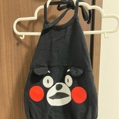 くまモン　ハッピ　ロンパースセット　80の画像