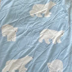 接触冷感  シロクマ 掛け布団カバーの画像
