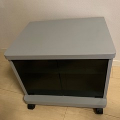★キャスター付き　テレビ台　グレー　★の画像