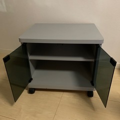★キャスター付き　テレビ台　グレー　★の画像