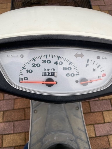 ホンダ Dio スクーター ホワイト