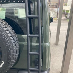 jb64 jb74 ショウワガレージリアラダーアルミ製