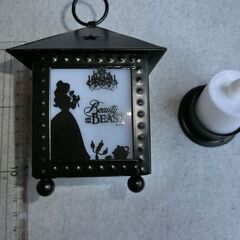 新品　美女と野獣　ランタン型オブジェの画像