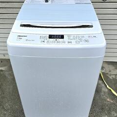 洗濯機 ハイセンス  HW-G75A 2021製 7.5kg
