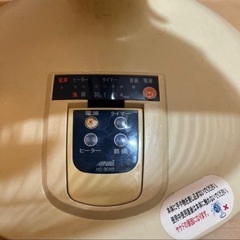 破格！【セット販売のみ】扇風機＆電気ストーブの画像