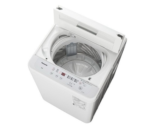パナソニック　全自動洗濯機5kg　