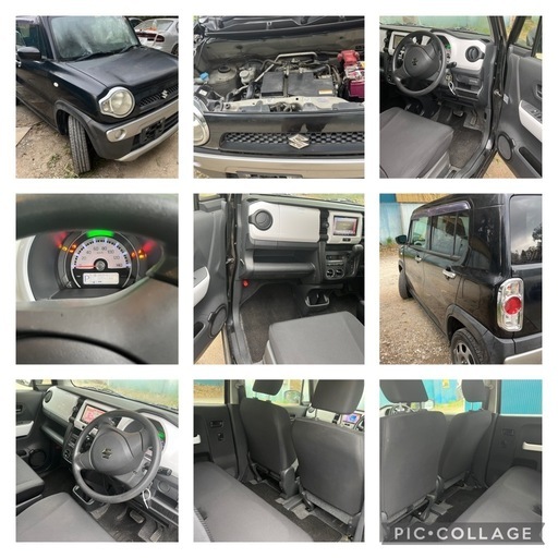 諸費用コミ】:スズキ ハスラー 黒 グレードA H26年式 車検申し込み可  