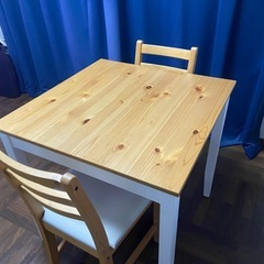 【受付再開】IKEA ダイニングテーブルセットの画像
