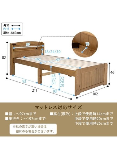 ニトリベッド