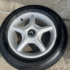 バリ溝　ミニバンに！195/65R15 アルミセット
