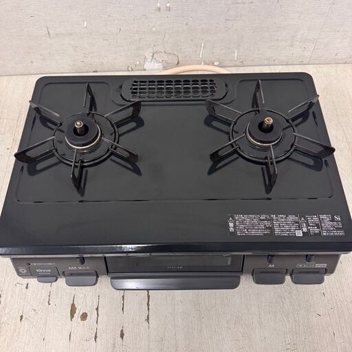 23804 2口都市ガスコンロ水無し片面焼きグリル付 Rinnai 2023年製 23804 2口 都市ガスコンロ 水無し 片面焼きグリル付 Rinnai 2023