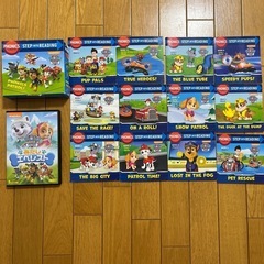 パウパトロール DVDと英語絵本