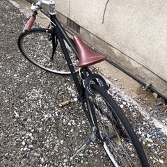 クロスバイク（ブラック）　WEEKENDBIKES470-Lの画像