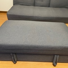 3人掛けソファー カウチ付き